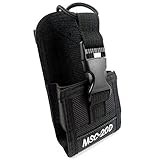 TENQ 3in1 Multi-function Universal Pouch Bag Holster Case for GPS Pmr446 Motorola Kenwood Midland Icom Yaesu Two Way Radio Transceiver Walkie Talkie Ms-20d