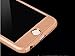 iPhone 6 Plus/6s Plus Full Body Hard Case-Aurora Gold Front and Back Cover with Tempered Glass Screen Protector for iPhone 6 Plus/6s Plus 5.5 Inch