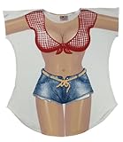 L.A. Imprints Farmers Daughter Bikini Body Cover-Up T-Shirt #20