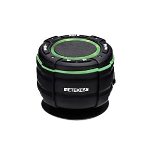 Retekess TR622 Bluetooth-doucheradio, IP67 Waterdichte Radio, Stofdichte Draadloze Bluetooth 5.0-luidspreker Draagbaar…