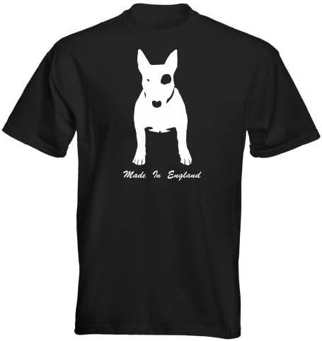 Velocitee Mens Premium T-Shirt English Bull Terrier Made in England