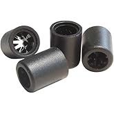 25 PCS - Festival Event Music Show One-Way Sliding Lock Clasp Grip Secure Strap Seal Plastic for Cloth Fabric Bracelet Wristband Bands