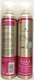Schwarzkopf Styliste Ultime Crystal Shine & Hold Laminating Shine Hair Spray, Pack of 2 x 10 Oz.
