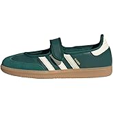 Adidas Women's Samba Jane W Collegiate greenGUM 3/Cream White 10.5 US