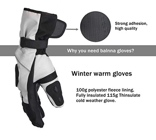 image for Balnna Multi-Functional Waterproof Touch Screen Ski Snowboard Gloves 3