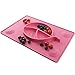 Silicone Placemat Suction Plates for Toddlers - BPA Free 3 Bowl Section Feeding Mat for Toddlers, Kids, Baby and Infant by KiddyByte