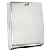 Bobrick Washroom Equipment B-262 Bobrick 262 Surface-Mounted Paper Towel Dispenser, 10 3/4 x 4 x 14, Satin Stainless Steel primary