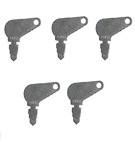 abc_zok 83353 Ignition key for John Deere,Baraga, Bobcat, Case, Cole Hersee, Coleman, Deere, Drott, Dresser, Galion, Genie, Hinkel, JLG, Mantis, Massey Ferguson, Skyjack, Terramite.MTD Troybilt