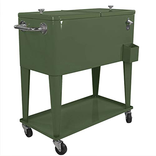 1 Clevr+Rolling+Portable+Backyard+Beverage
