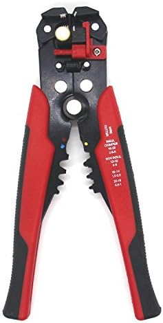 LEKATYS™ Wire Stripper, 8-Inch Self-Adjusting Wire Stripping Tool Automatic Electric Cable Stripper Cutter Crimper