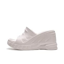 Arqa Marshmallow Wedge Sandals for Women Open Toe