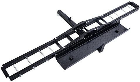 Heaven Tvcz Motorcycle Scooter Dirt Bike Carrier Truck SUV RV Hauler Hitch Mount Rack Ramp