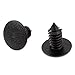 uxcell 100pcs 8mm Plastic Fastener Rivet Clips Bumper Shield Retainer Auto Body Clips