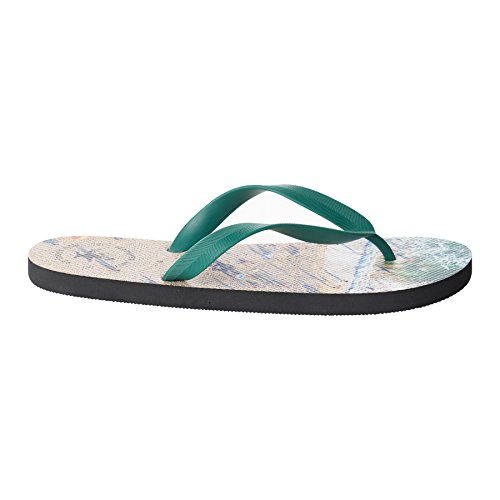 Hammer Anvil Men's Flip-Flops Summer Sandals Beach US 12