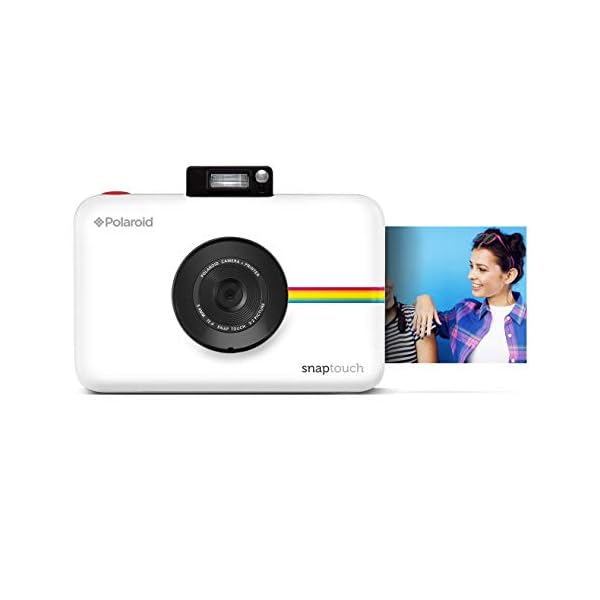 Polaroid-Schnappschuss-Sofortdruck-Digitalkamera mit LCD-Display (Weiß) mit Zink Zero Ink Drucktechnologie