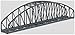 Marklin 8975 Z Scale Arched Bridge, Length 220 mm 8-13/16
