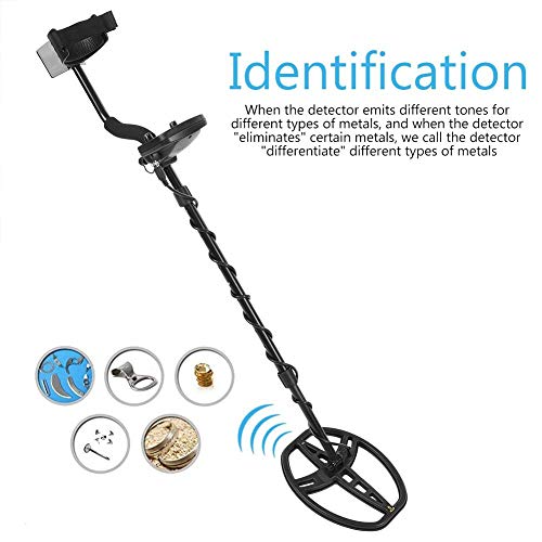 Metal Detector, High Accuracy Waterproof Metal Detector Finder, LCD Display, Pinpoint Posit, for Gold Digger Treasures Hunters - Thumbnail 2