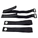 MFC Black Rear Window Roll Up Snap Straps & Soft Top Sunrider Straps Fit for Jeep Wrangler 2007-2021