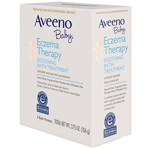 AVEENO SOOTHING BABY BATH TREATMENT, SINGLE USE PACKETS – 5 EA