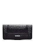 GUESS Women's Bianco Nero File Clutch