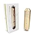 Easy Grinder Electric Spice Herb Grinder and Dispenser with Replacement Blades 2.5g Storage Chamber, Adjustable Magnetic Swing Tip, Rechargeable Battery, USB cord, and Cleaning Brush Gold