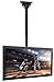 Mount-It! MI-507 Ceiling TV Mount Bracket, Height Adjustable with Tilt and Swivel Motion, Compatible with LED, LCD, Flat Panel TVs Between 23 Inches to 42 Inches, Weight Capacity of 110 Pounds