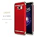 NAISU Galaxy S8 Case, Galaxy S8 Back Cover, Ultra Slim & Rugged Fit Shock Drop Proof Impact Resist Protective Case, 3 in 1 Hard Case for Samsung Galaxy S8 - Red