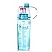 Yaping Plastic Outdoor Sports Spray BPA-Free Water Bottle with Straw For Travel Fitness Hiking Cycling(600ML-Blue)