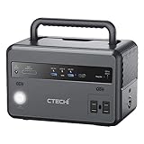 CTECHi Portable Power Station 300W with LiFePO4