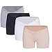 Women's Under the Bump Cotton Maternity Hipsters Panties Multi Pack White Black Beige Grey L