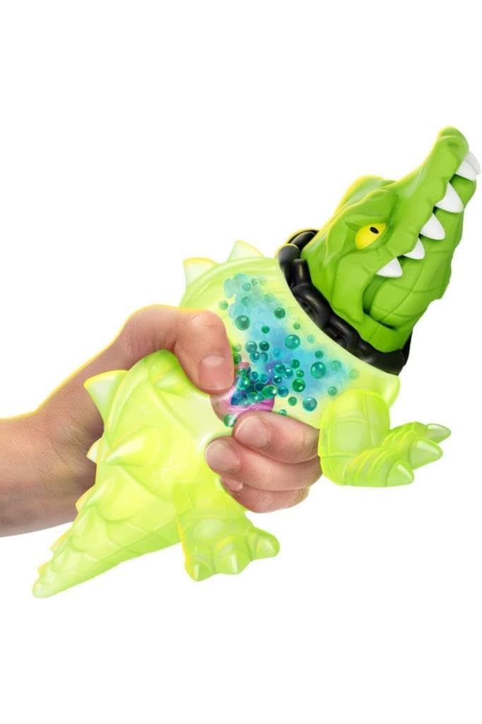 Heroes of Goo Jit Zu Goo Shifters Primal Rock Jaw Primal Hero Pack, Super Stretchy, Super Squishy Goo Filled Toy with a unique Goo Transformation — image 1