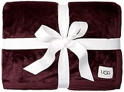 UGG Unisex-Adult's Duffield Throw Ii Blanket, Port
