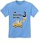3rd Birthday Bulldozer Construction Party 3 Year Old Boy Toddler Kids T-Shirt 3T California Blue