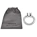 TERNENCE Stainless Chastity Device Ergonomic Design Base Ring Male Briefs Spares H250 (1.97 inch / 50mm)