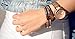 Ashley Bridget Hair Tie Bracelet - Elegant Elastic Holder Bangle Bracelet with Gift Box for Women (Rose Gold Plated)