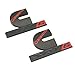 Dodge 2 (Pair) New Matte Black Ram Diesel SRT-6 Turbo Diesel Emblems Badges Set 2500 3500 4500