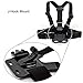 Supkeyer Cellphone Selfie Chest Mount Chest Harness Strap with Cell Phone Clip for iPhone 16 15 14 13 12 11 Pro Max Samsung Galaxy Note LG Sony