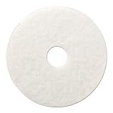 Boardwalk 4020WHI Standard Floor Pads, 20" Diameter, White (Case of 5)