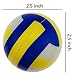 Akusety Mini Sports Stress Balls Volleyballs Fun, 12-Pack Foam Ball 2.5” Relaxable Stress Relief Squeeze Balls