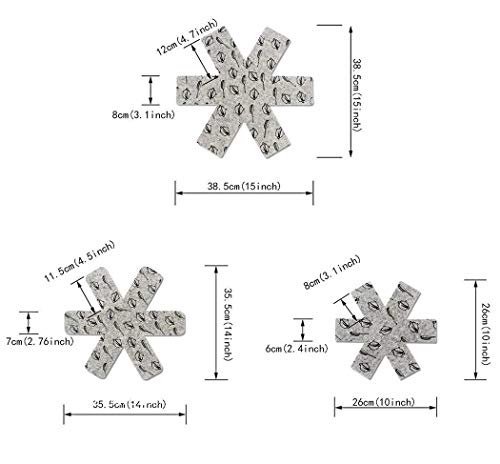 5 Protectors+JUSTDOLIFE+Protector+Resistant+Cookware