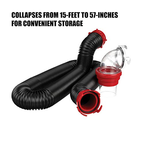 Valterra 15 Ft Dominator Sewer Hose Kit - Image 4
