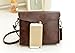 Women Messenger Shoulder Bag DZT1968® Leather Satchel Handbag Tote Hobo Messenger (A)