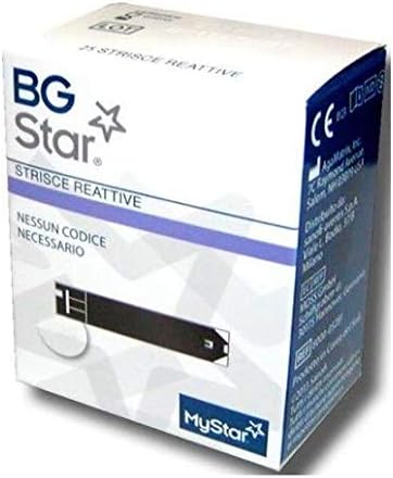 Measurement Blood Glucose Test Strips 25 Pieces