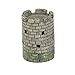 MagiDeal Mini Round Castle Dollhouse Landscape Bonsai Craft DIY Home Garden Decor