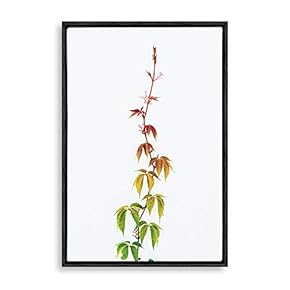 Framed Canvas Wall Art Green Plants Canvas Prints Home Artwork Decoration for Living Room,Bedroom - 24x36 inches