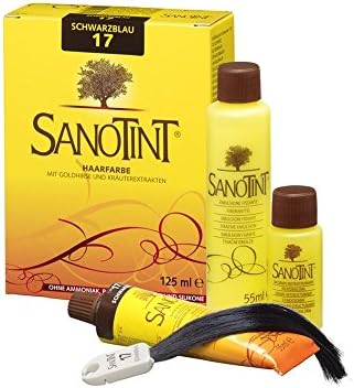 Chocolate Enenberger SANOTINT Natural Hair Colour No. 17 Black Blue (125 ml)