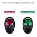 DDSKY Boat Navigation Lights 12V Stainless Steel Marine LED Sailing Lights Perfect Boat Front Light to Small Boat and Pontoon One Pair