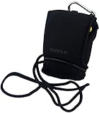 Fujifilm Padded Sporty Soft Neoprene Digital Carrying Camera Case with Clip & Lanyard Style Strap for FinePix AX550, AX655, T550/T560, T500/T510, XP50, XP60, XP70, XP75, XP80 & Z90 Digital Cameras