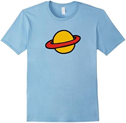 Men's Sat-urn Tee Chu-ckie T Fi-nster Shirt Rug-rats Medium Baby Blue