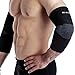 Mava Sports Elbow Sleeve Weightlifting Bamboo Elbow Brace Compression Support Sleeve for Tendonitis, Tennis, Golf Elbow Treatment - Reduce Elbow Joint Pain (Black, Large)